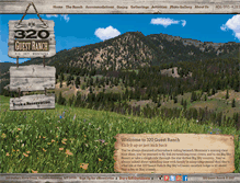 Tablet Screenshot of 320ranch.com